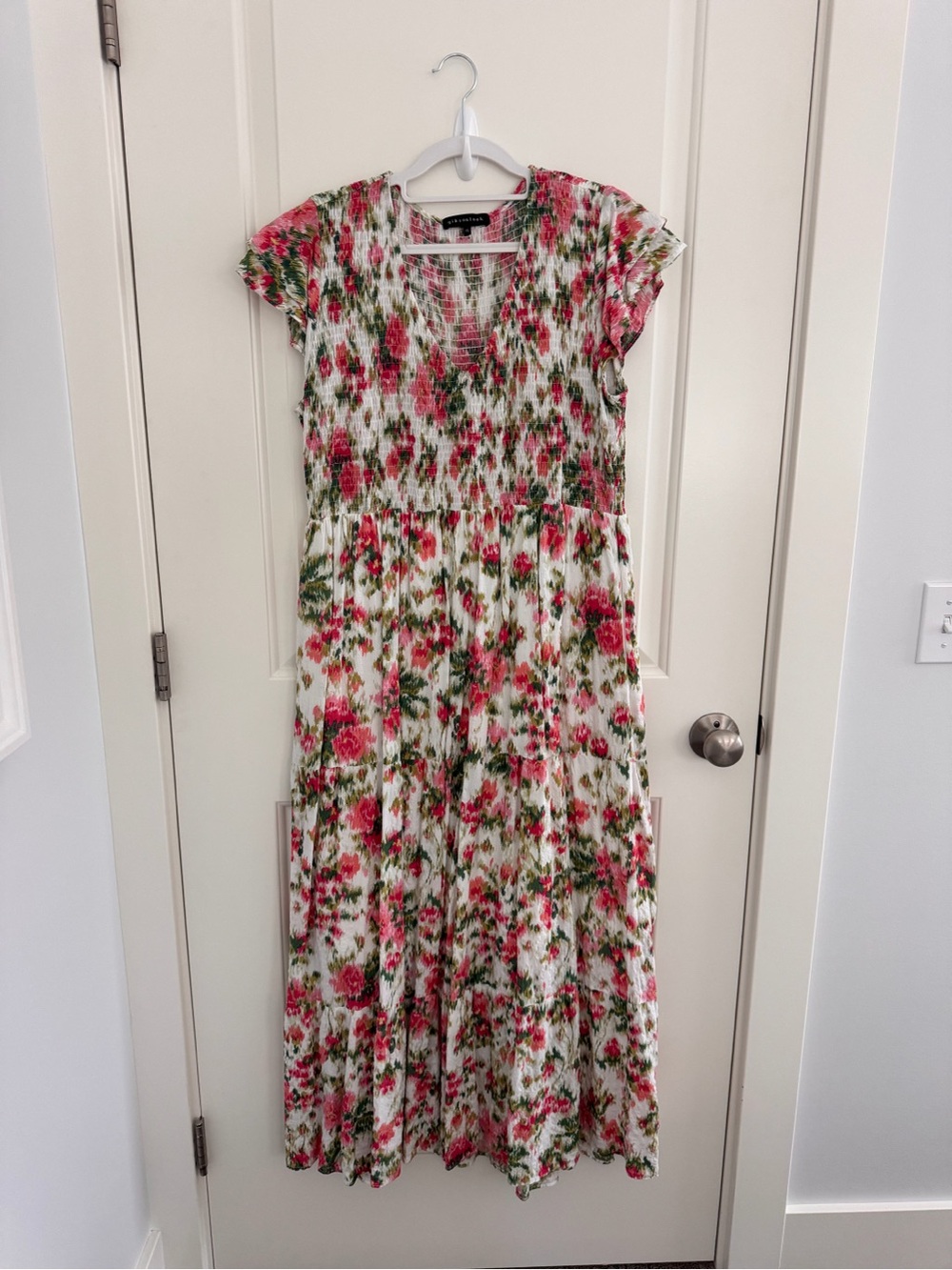 GIBSONLOOK Floral Smocked Maxi Dress - Picture 3 of 7